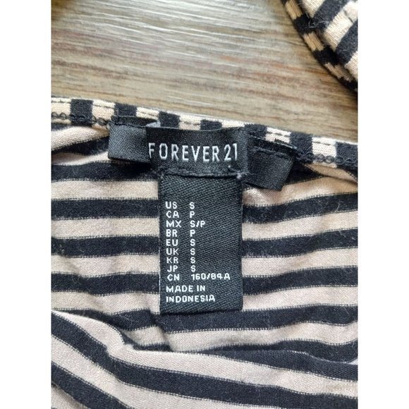 Forever 21 brown long sleeve bodysuit size S - Picture 3 of 4